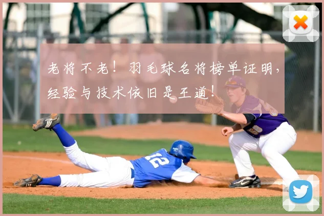 老将不老！羽毛球名将榜单证明，经验与技术依旧是王道！